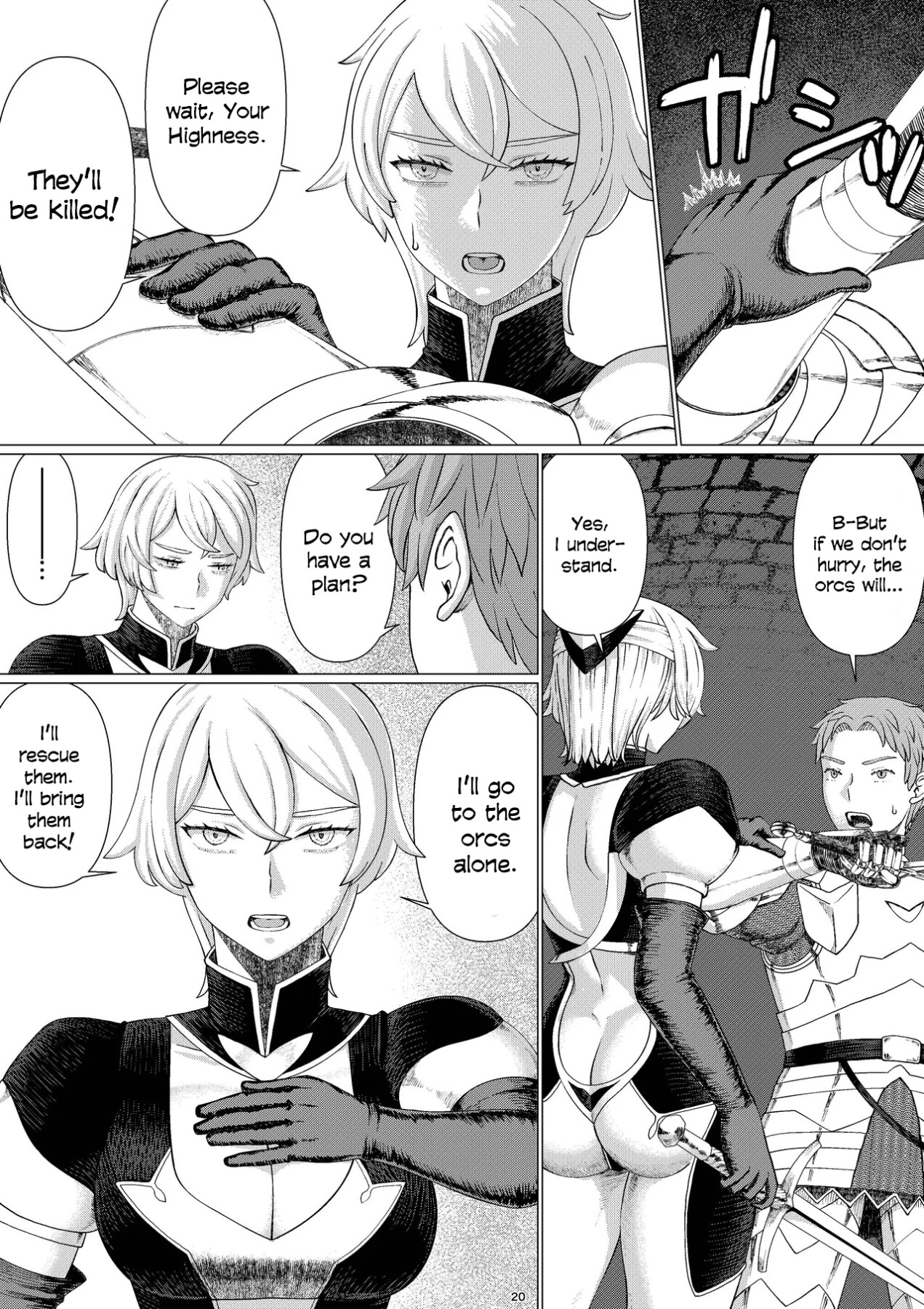 Hentai Manga Comic-Female Knight Interspecies NTR: Sikri and Ricard Volume 1-Read-22